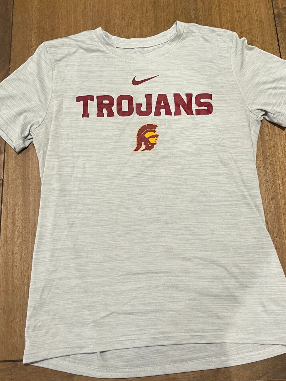 USC Trojans Women's Nike Dri Fit Grey T-Shirt